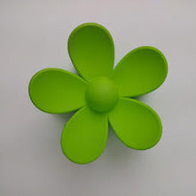 Broche De Cabello Flor Verde