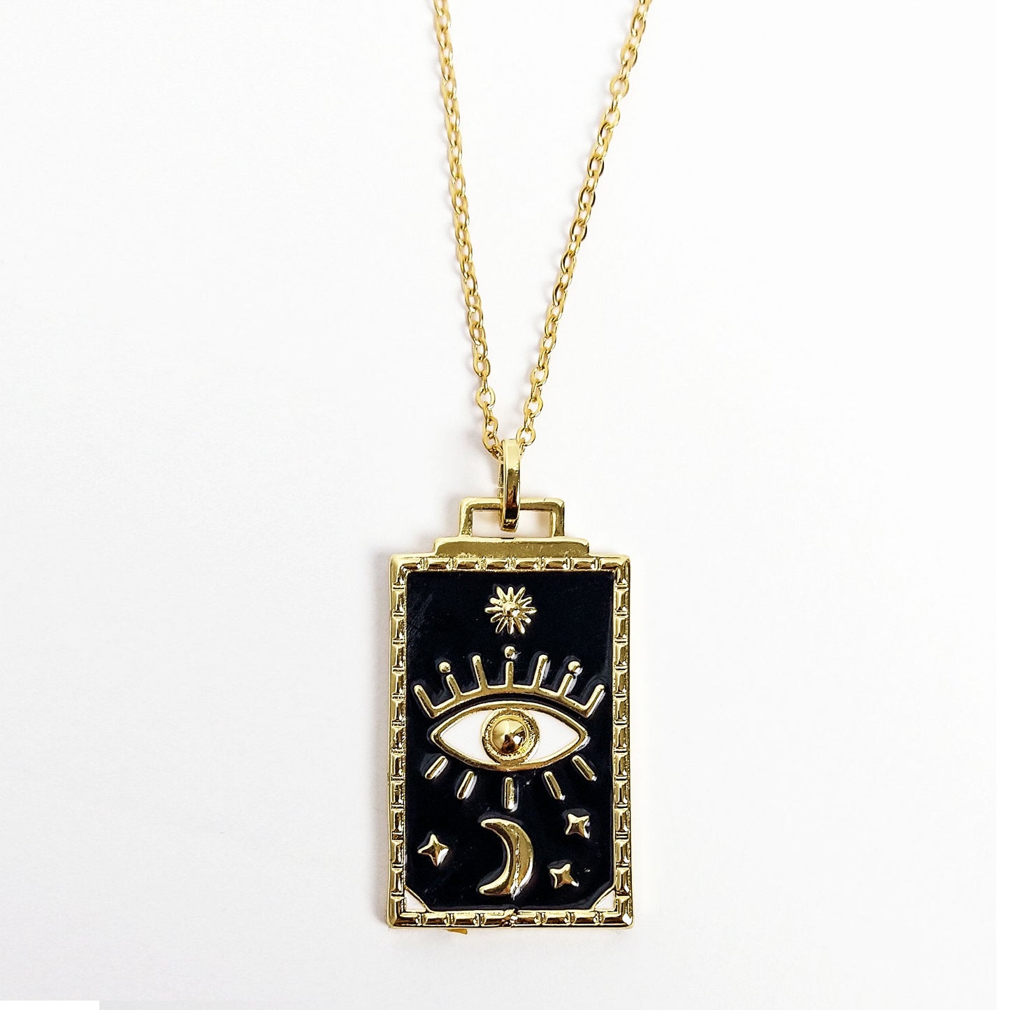 Collar Carta Tarot Ojo